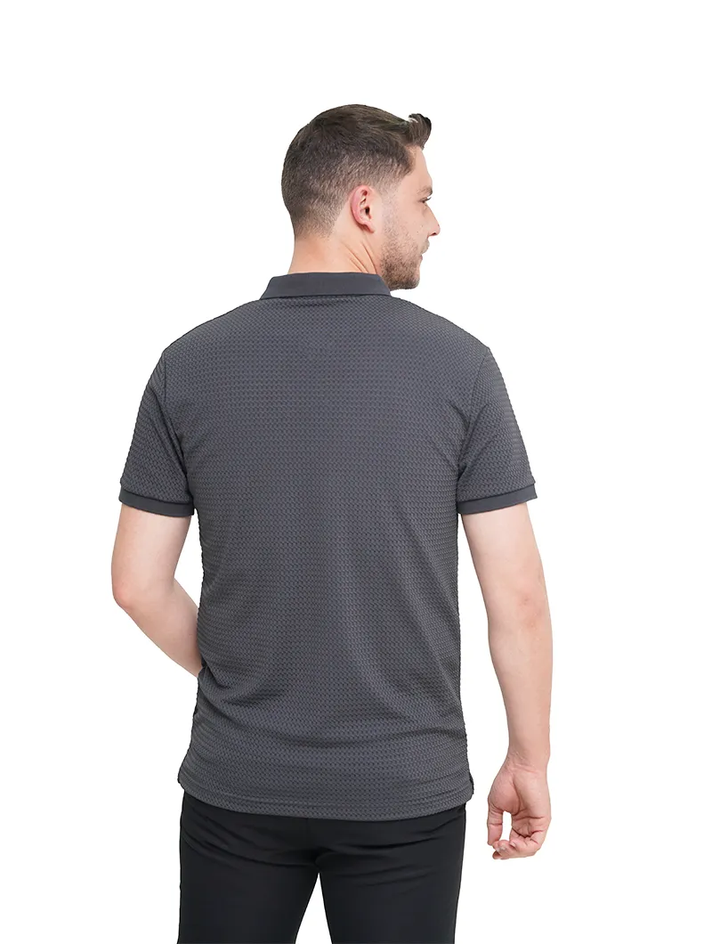 Polo en piqué de coton